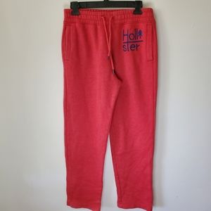 Hollister Red Track Pants